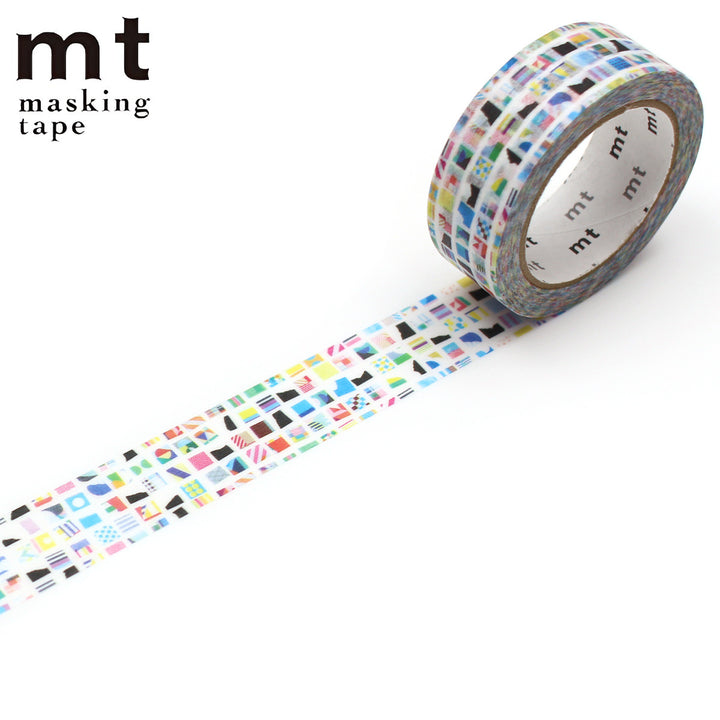 マスキングテープmtislanduniverseFlagsS15mm×7m