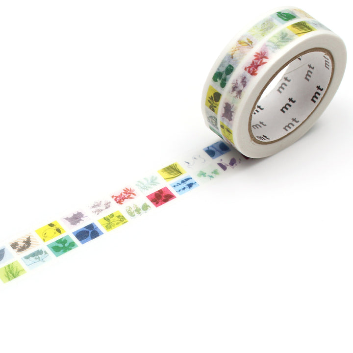 マスキングテープmtislanduniverseFlags・leafS15mm×7m