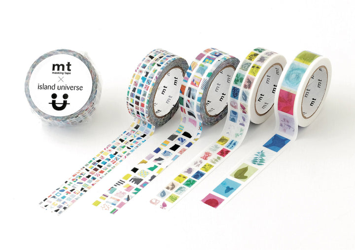 マスキングテープmtislanduniverseFlags・leafL15mm×7m