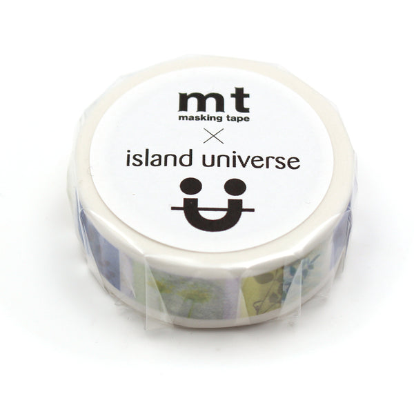 マスキングテープmtislanduniverseFlags・leafL15mm×7m