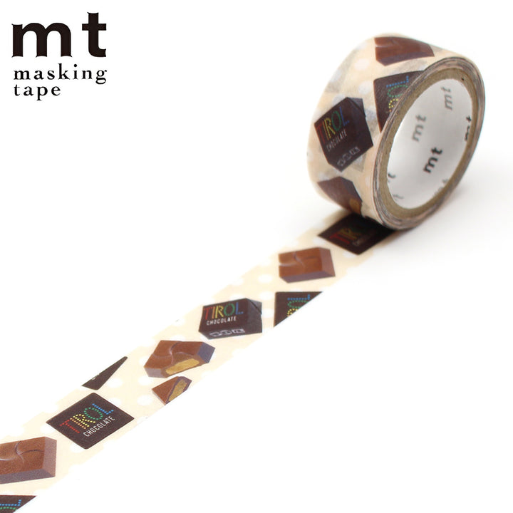 マスキングテープmt駄菓子コーヒーヌガー15mm×3m