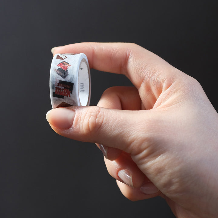 マスキングテープmt駄菓子milk15mm×3m