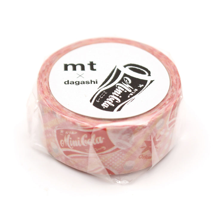 マスキングテープmt駄菓子ミニコーラ15mm×3m
