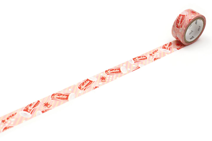 マスキングテープmt駄菓子ミニコーラ15mm×3m