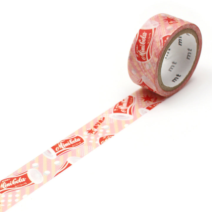 マスキングテープmt駄菓子ミニコーラ15mm×3m