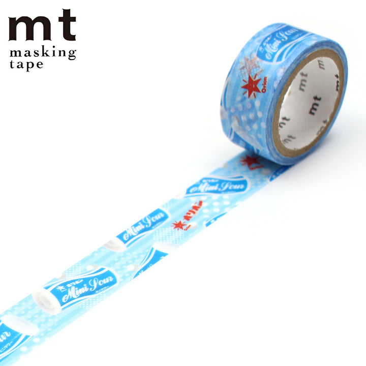 マスキングテープmt駄菓子ミニサワー15mm×3m