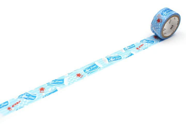 マスキングテープmt駄菓子ミニサワー15mm×3m