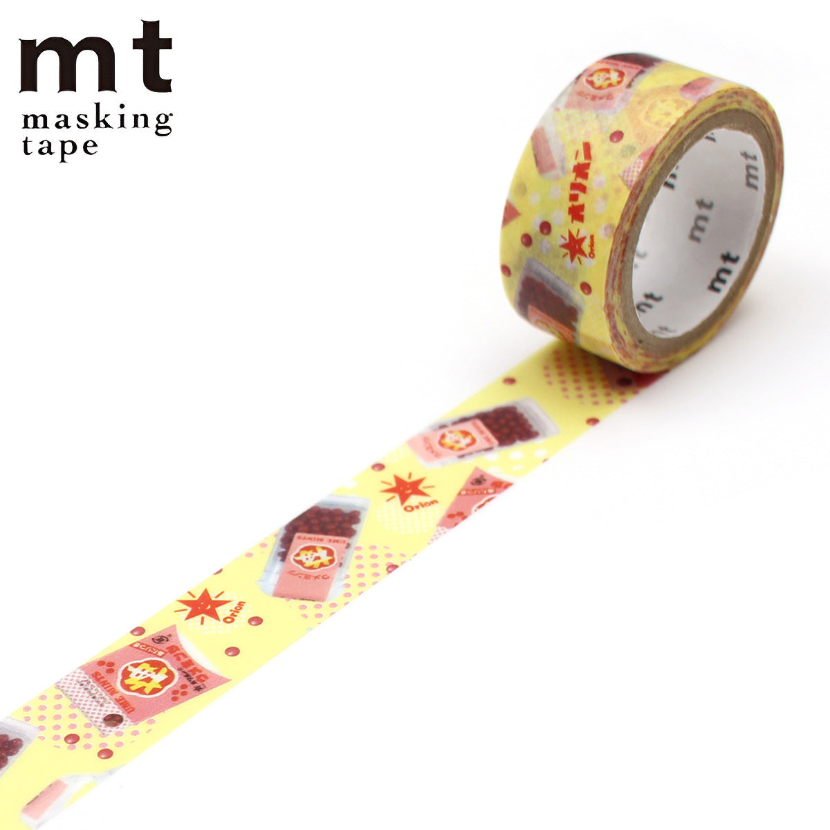 マスキングテープ mt 駄菓子 梅ミンツ 15mm×3m – ハウジー