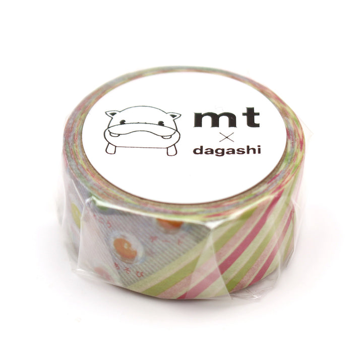 マスキングテープmt駄菓子プチプチ占いストラップ15mm×3m