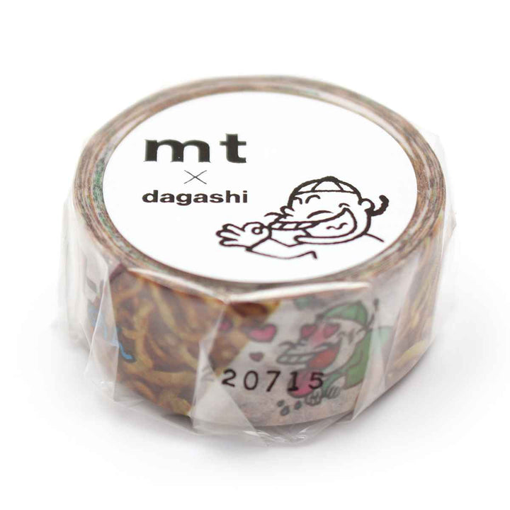 マスキングテープmt駄菓子ヤッターメン・ストライプ15mm×3ｍ