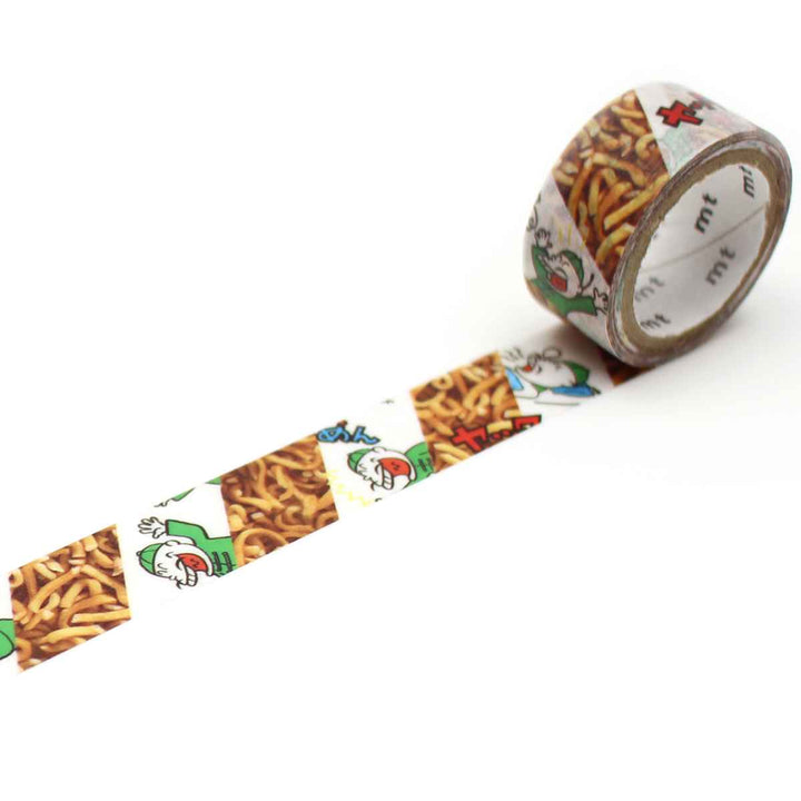 マスキングテープmt駄菓子ヤッターメン・ストライプ15mm×3ｍ