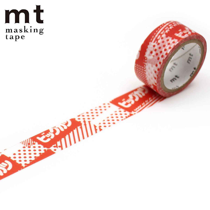 マスキングテープmt駄菓子ビッグカツパターン15mm×3ｍ