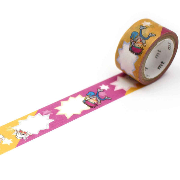 マスキングテープmt駄菓子タラタラしてんじゃねーよ・ふきだし18mm×3ｍ