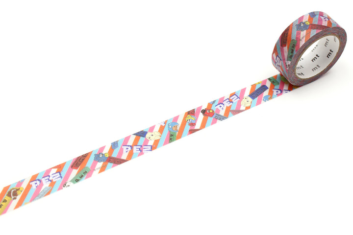 マスキングテープmtPEZディスペンサーストライプ15mm×7m