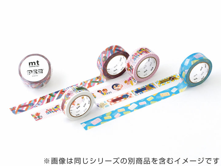マスキングテープmtPEZディスペンサーストライプ15mm×7m