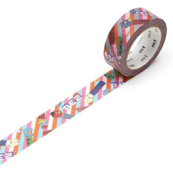 マスキングテープmtPEZディスペンサーストライプ15mm×7m