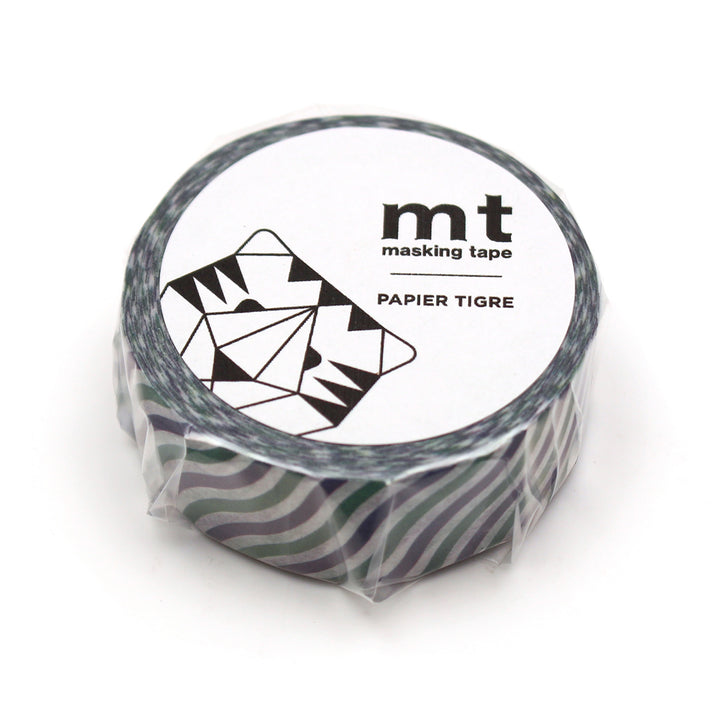 マスキングテープmtPAPIERTIGREWaves15mm×7m