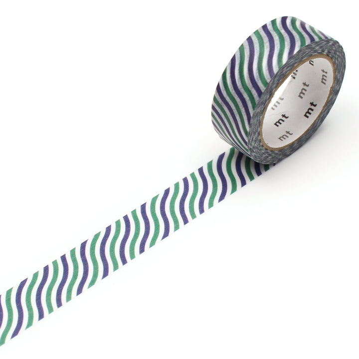 マスキングテープmtPAPIERTIGREWaves15mm×7m