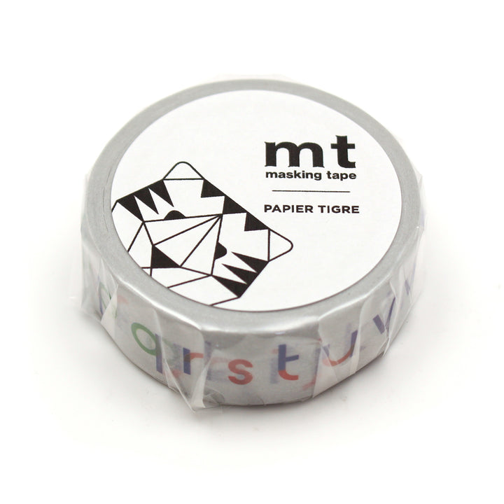 マスキングテープmtPAPIERTIGREL’alphabet15mm×7m
