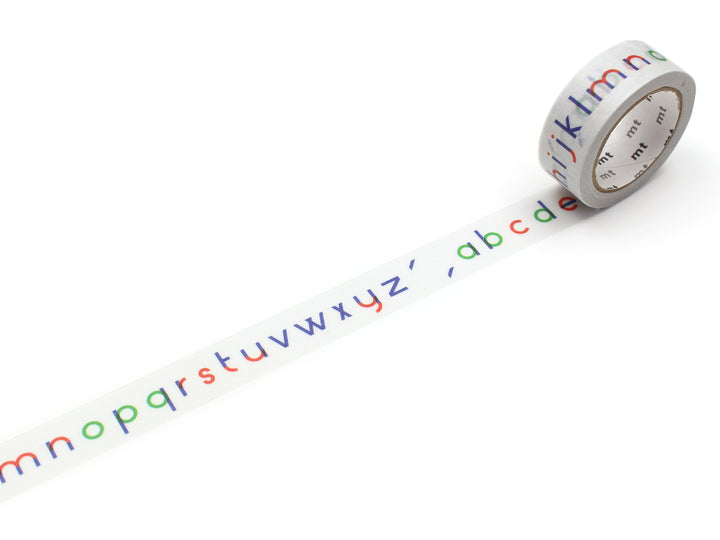 マスキングテープmtPAPIERTIGREL’alphabet15mm×7m