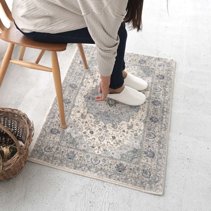 玄関マット60x90cm屋内メダリオン