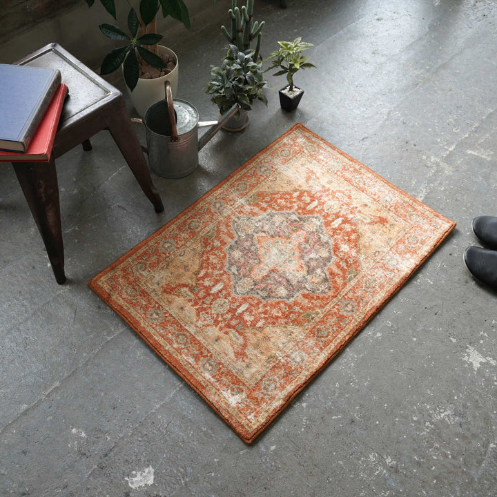 玄関マット60x90cm屋内ヴィンテージ風