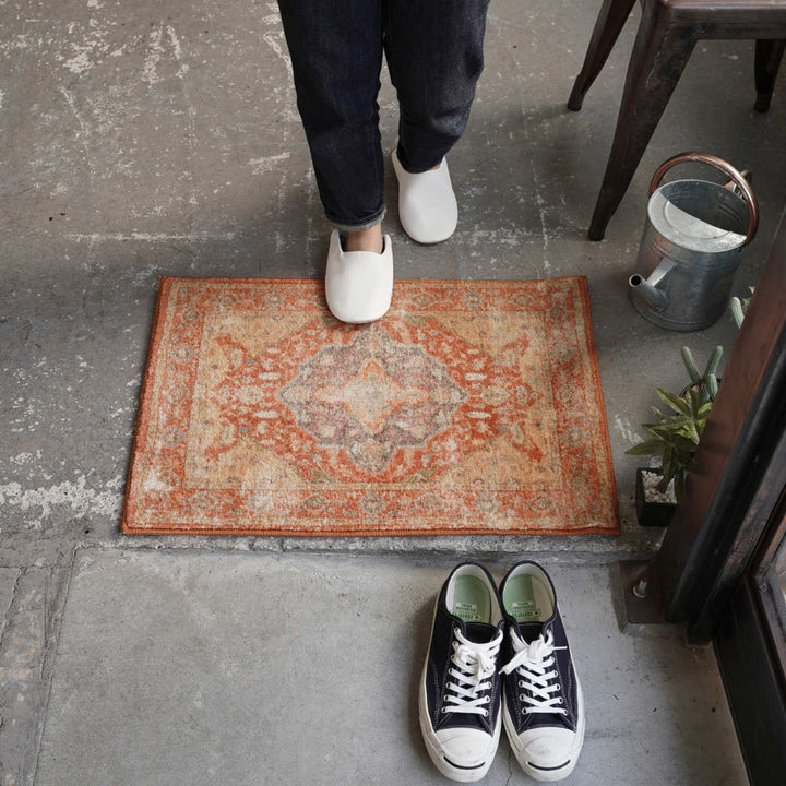 玄関マット60x90cm屋内ヴィンテージ風