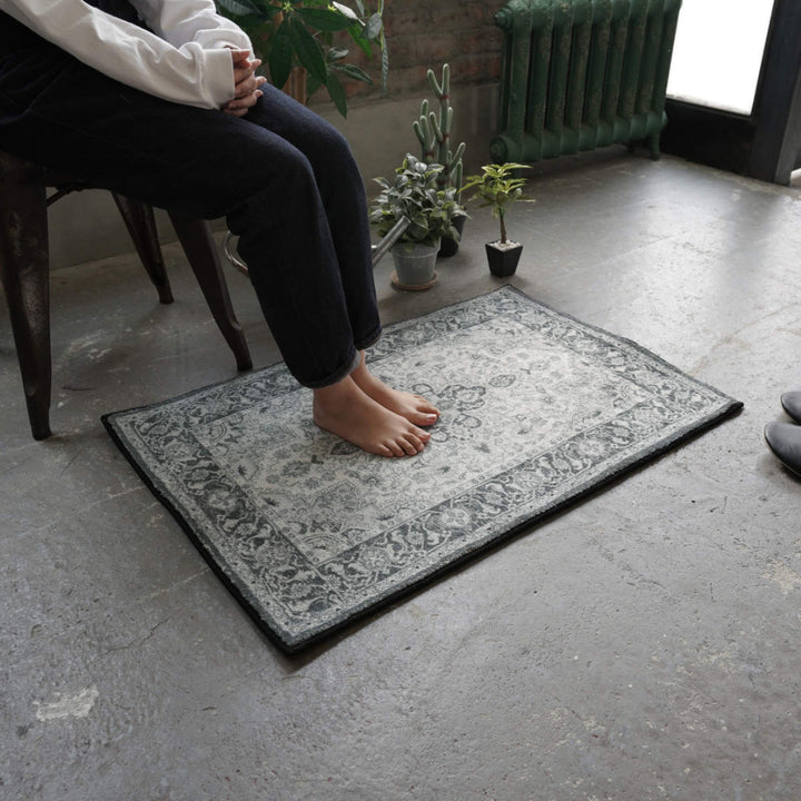 玄関マット60x90cm屋内モノトーン