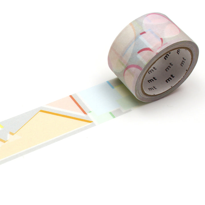 書く描くテープマスキングテープ幾何学25mm×7mmt