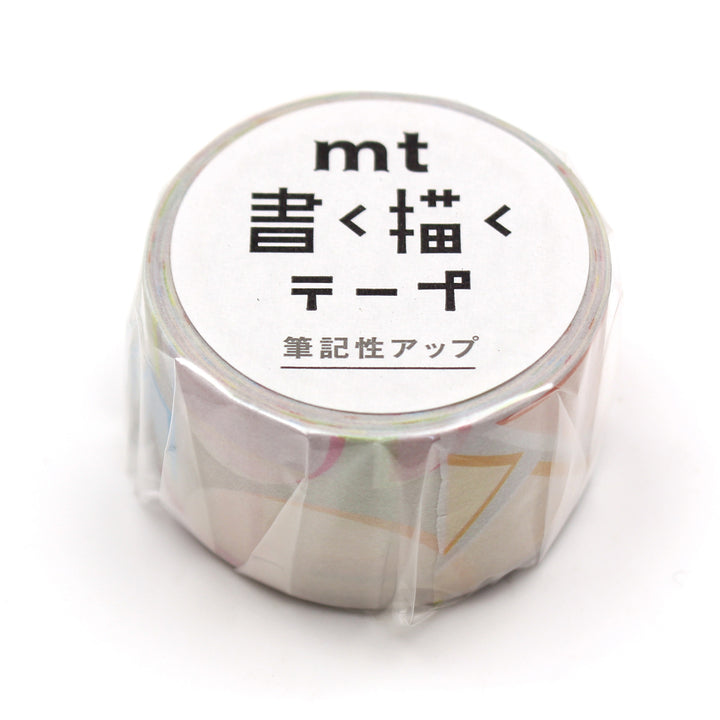 書く描くテープマスキングテープ幾何学25mm×7mmt