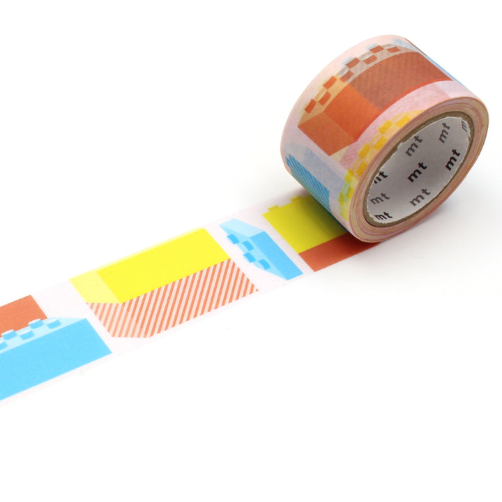 書く描くテープマスキングテープブロック25mm×7mmt