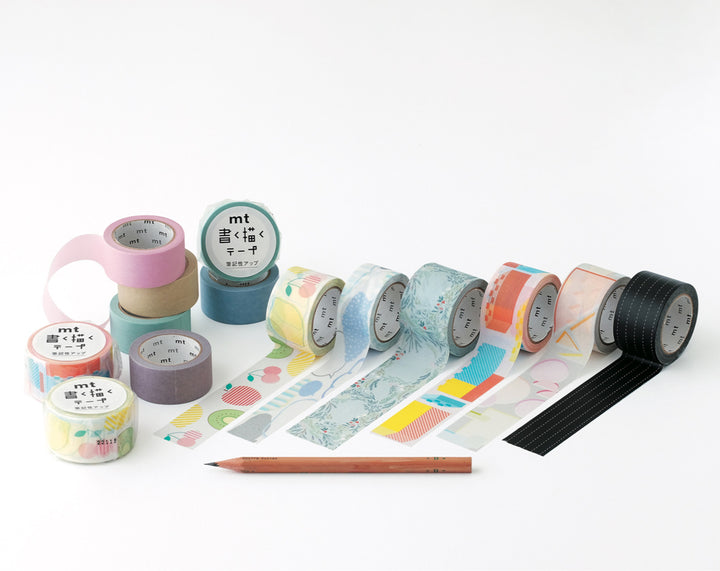 書く描くテープマスキングテープブロック25mm×7mmt