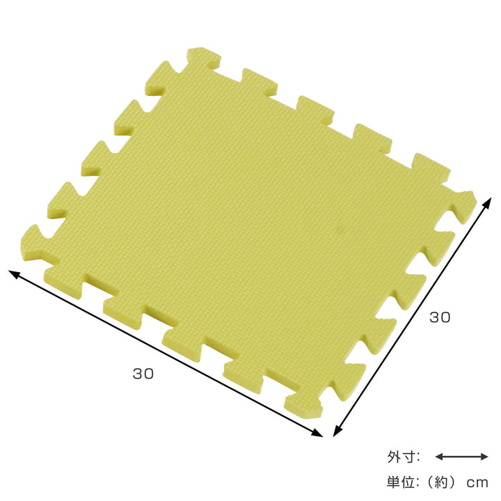 ジョイントマットやわらかジョイントマットポルト8枚組厚さ10mm衝撃吸収マット