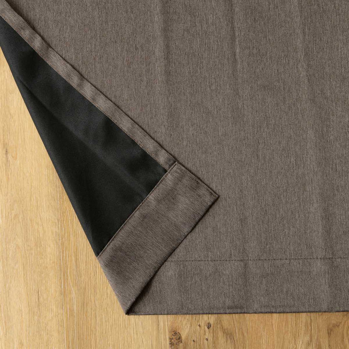 カーテン2級遮光形状記憶カーテン幅100cm×丈105～200cm（2枚組）・幅150×丈178cm（1枚）・幅200×丈178cm（1枚）ブラウン