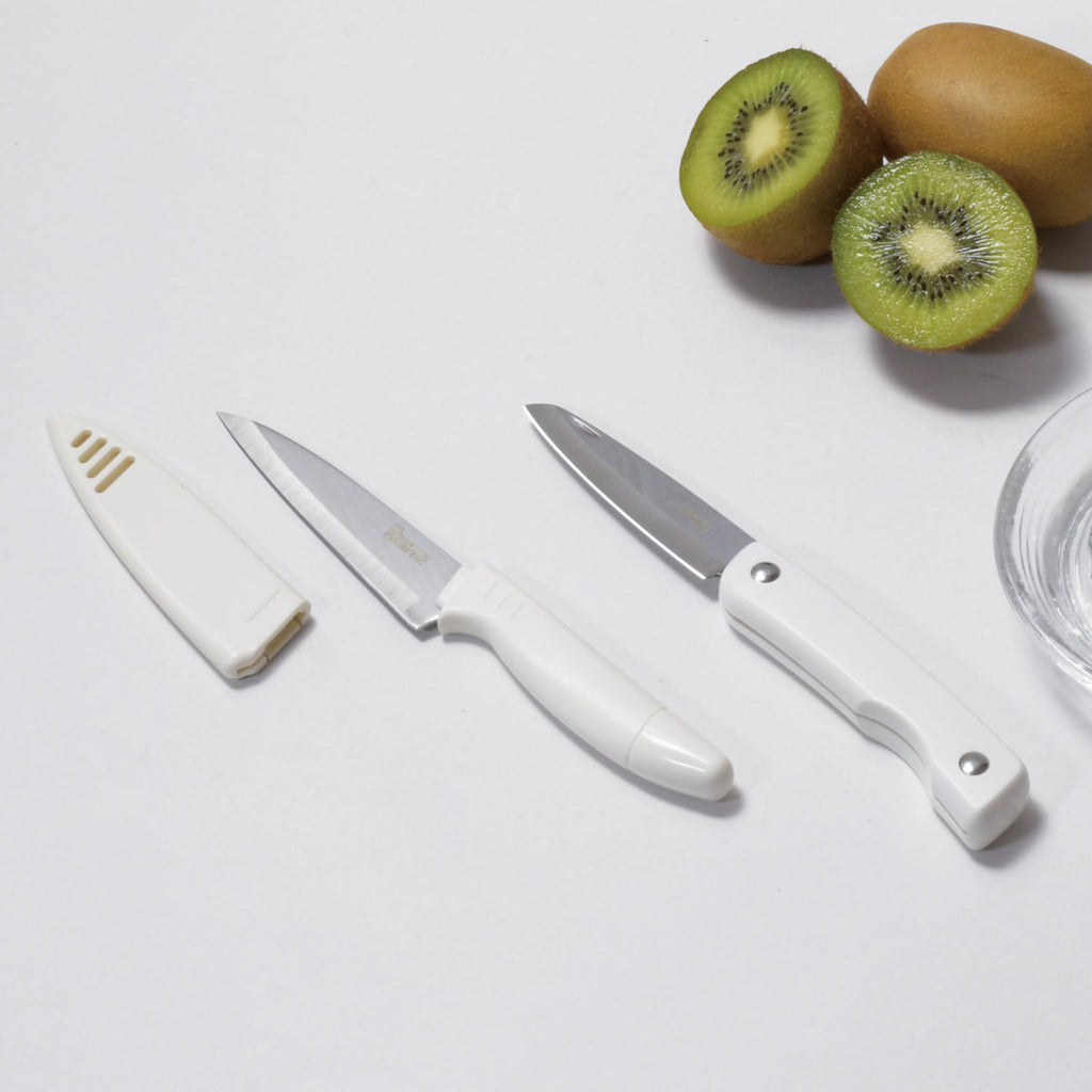 果物ナイフ Simple use サヤ付きフルーツナイフ （ ペティナイフ 果物
