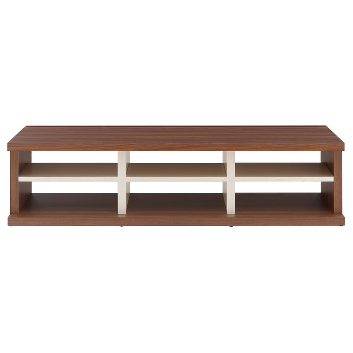 テレビ台ローボード木目調オープンタイプLV幅145cm