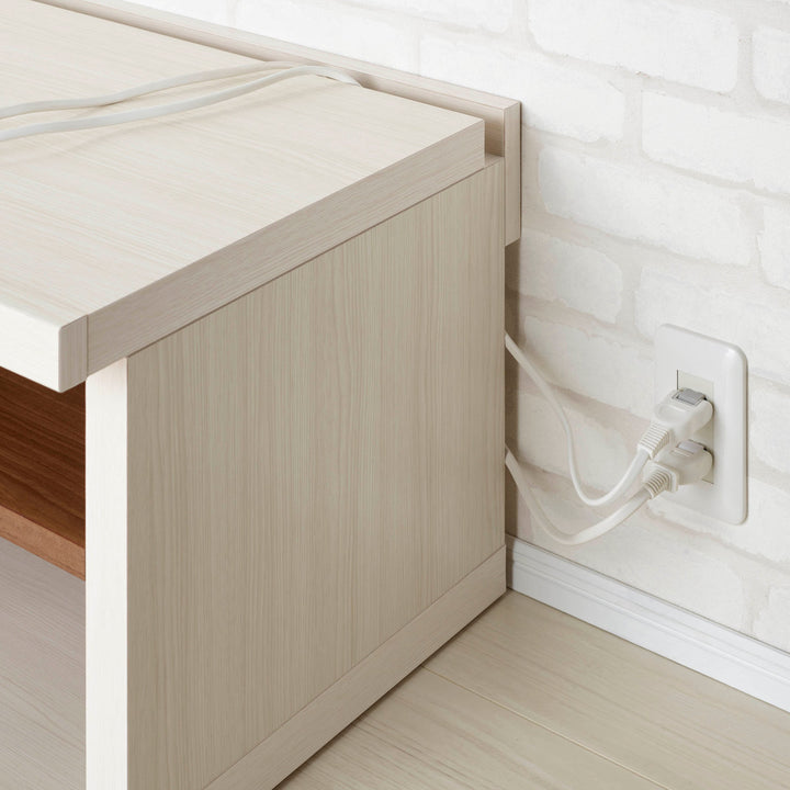 テレビ台ローボード木目調オープンタイプLV幅145cm