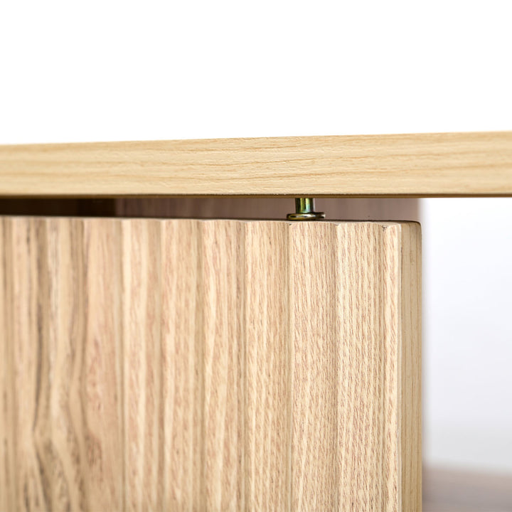 リビングシェルフ和モダン引戸幅67cm