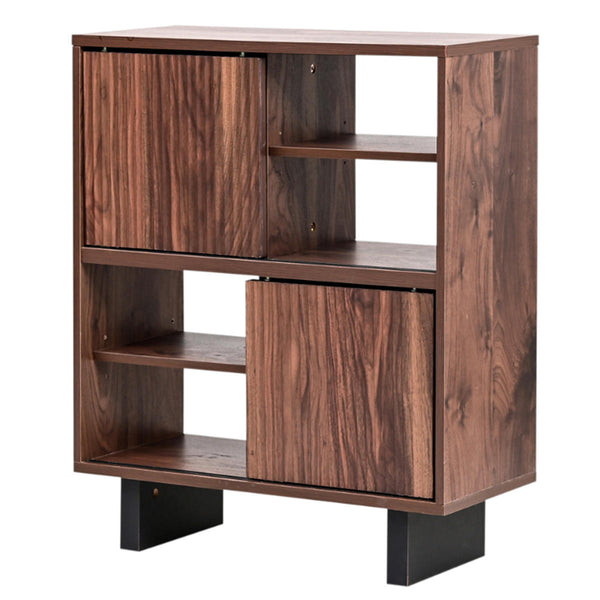 リビングシェルフ和モダン引戸幅67cm