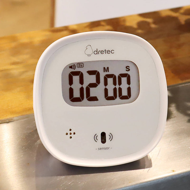 キッチンタイマーセンサー式防水触れずにタイマードリテック