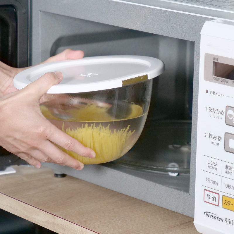 ハリオ耐熱ガラス製ボウル2個セット電子レンジ対応食洗機対応日本製