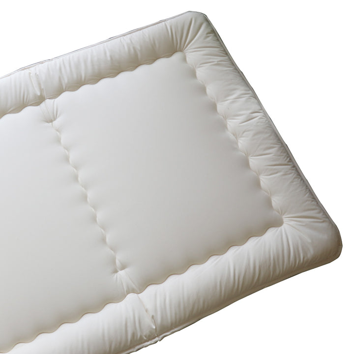 敷き布団シングルオーガニック綿生地混麻100×205cm日本製