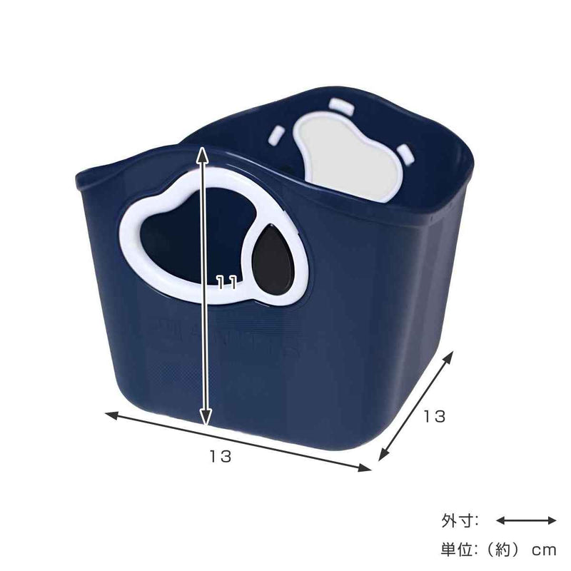 収納ケース スヌーピー ミニやわらかバケツ 3個セット 幅13×奥行13×高