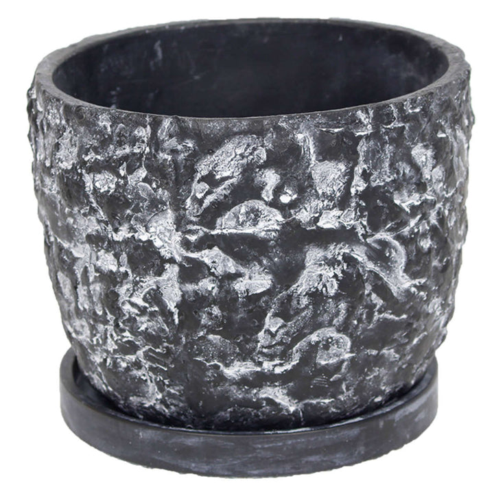 植木鉢ブラックストーンポットXL6号