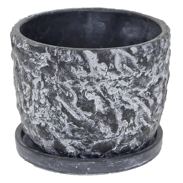 植木鉢ブラックストーンポットL5号