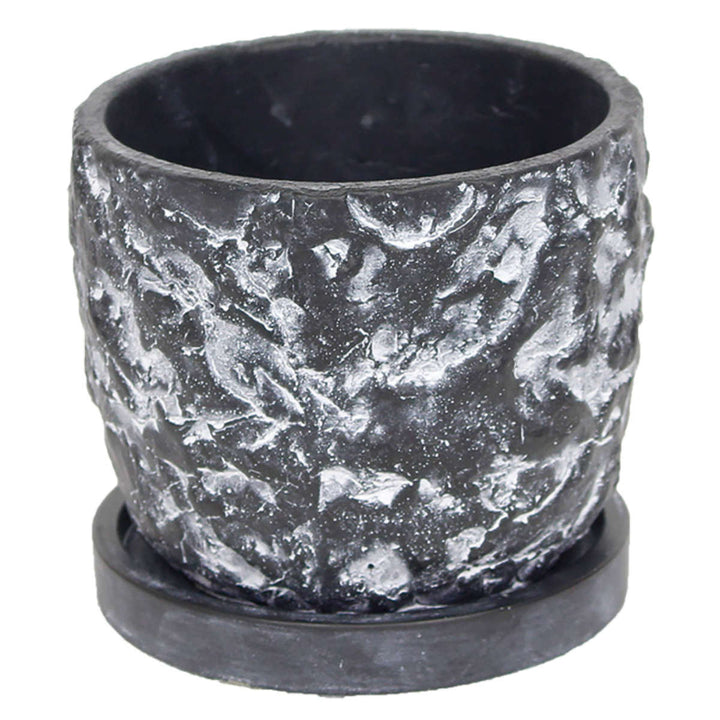 植木鉢ブラックストーンポットS3.5号