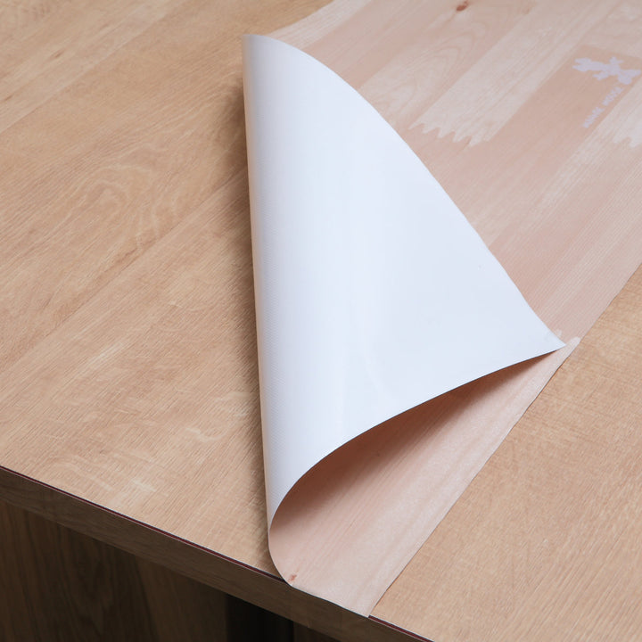 テーブルデコレーション30cm×150cmテーブルクロスウッドミッキーミニー木目調撥水加工ビニール日本製