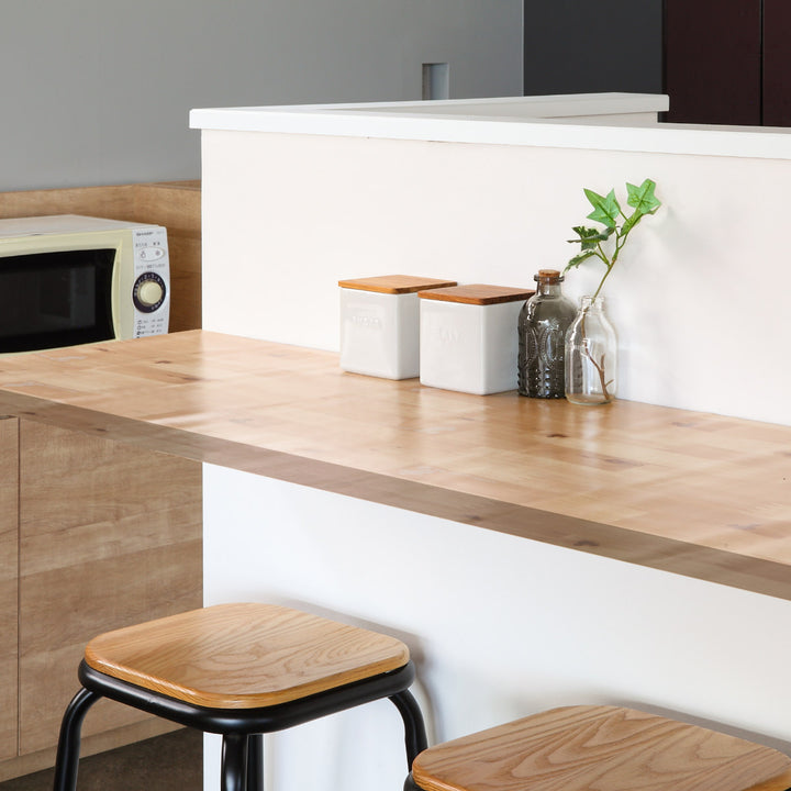 テーブルデコレーション30cm×150cmテーブルクロスウッドミッキーミニー木目調撥水加工ビニール日本製