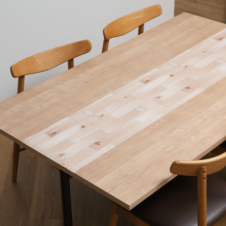 テーブルデコレーション30cm×150cmテーブルクロスウッドミッキーミニー木目調撥水加工ビニール日本製