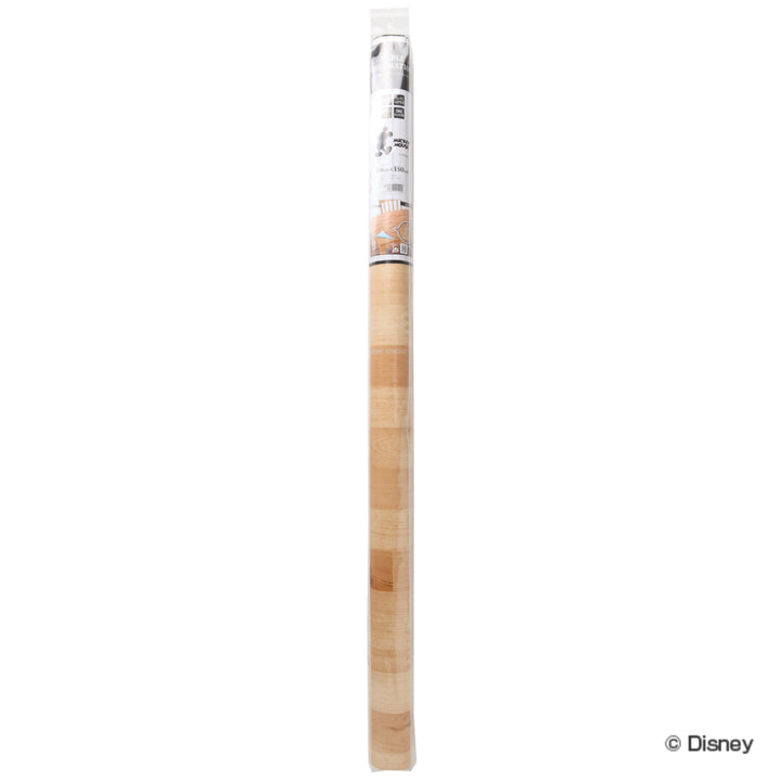 テーブルデコレーション90cm×150cmテーブルクロスウッドミッキーミニー木目調撥水加工ビニール日本製